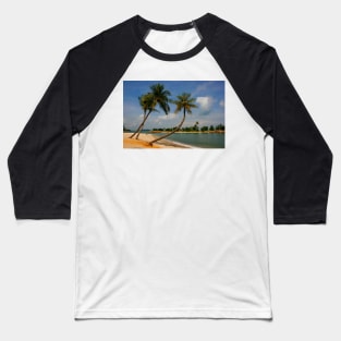 Tropical Relaxation Baseball T-Shirt